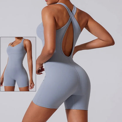 CapitalClothes - Isabelle V-Back Romper
