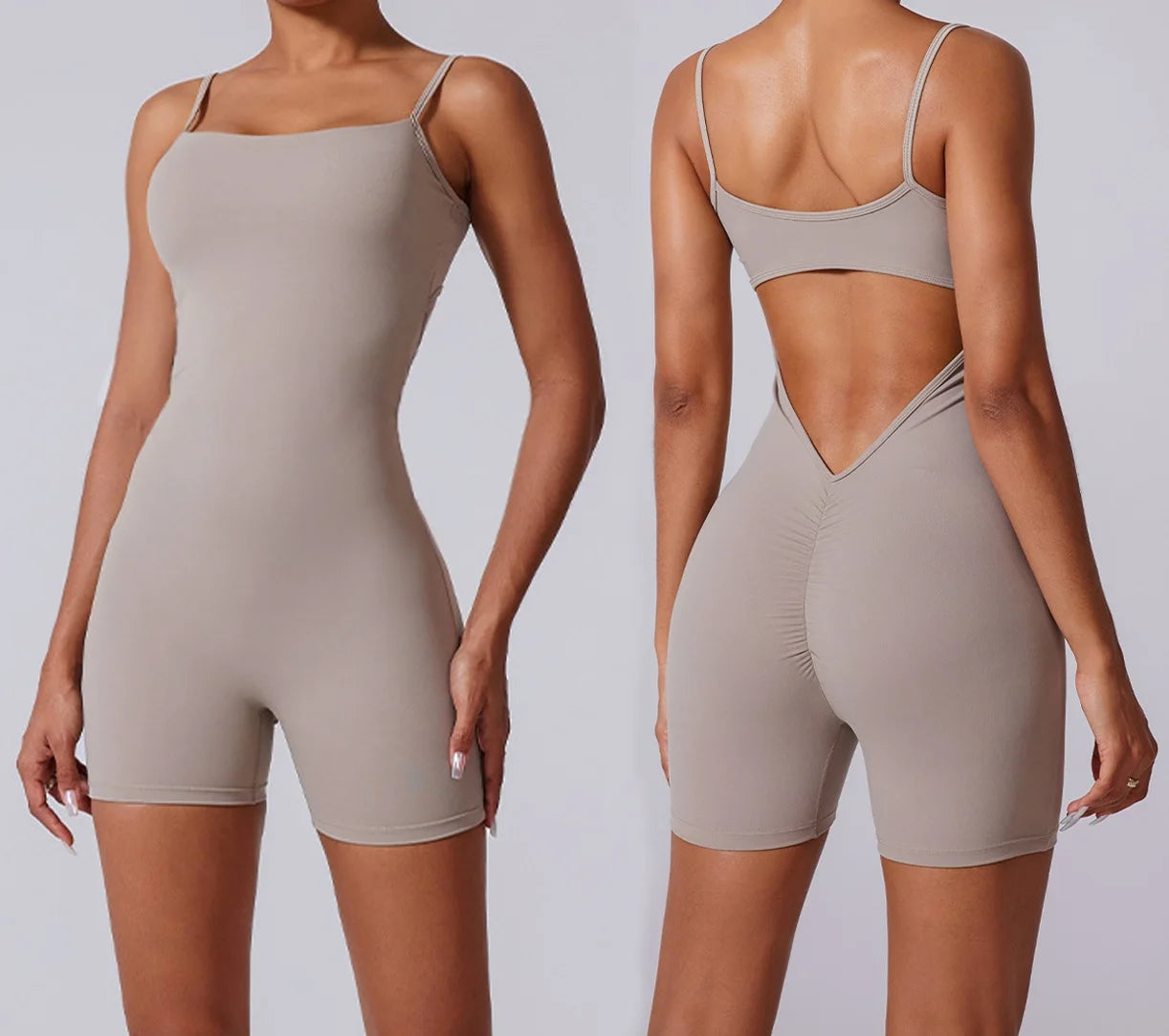 CapitalClothes - Isabelle V-Back Romper