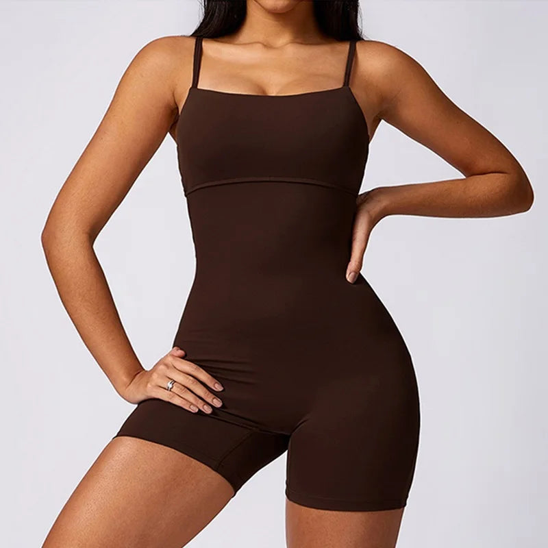CapitalClothes - Isabelle V-Back Romper