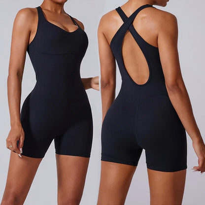 CapitalClothes - Isabelle V-Back Romper