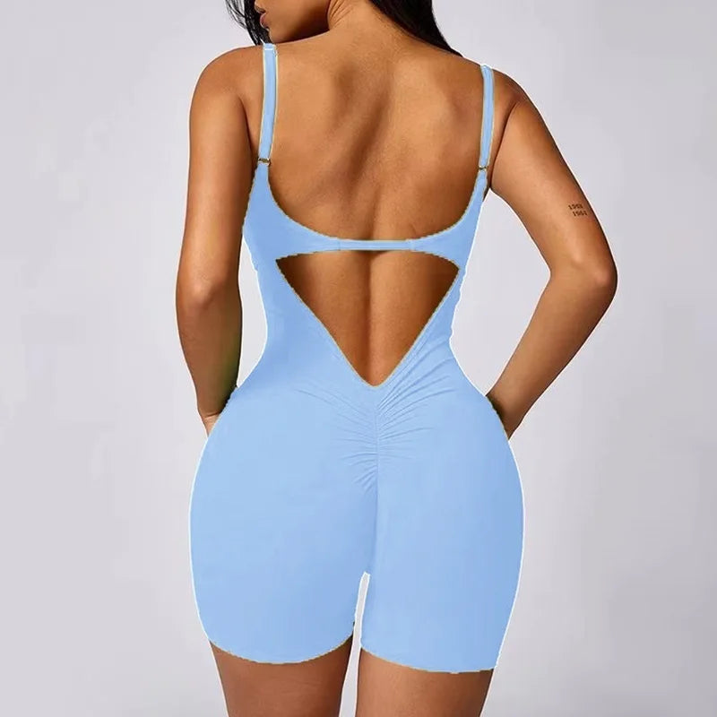 CapitalClothes - Isabelle V-Back Romper