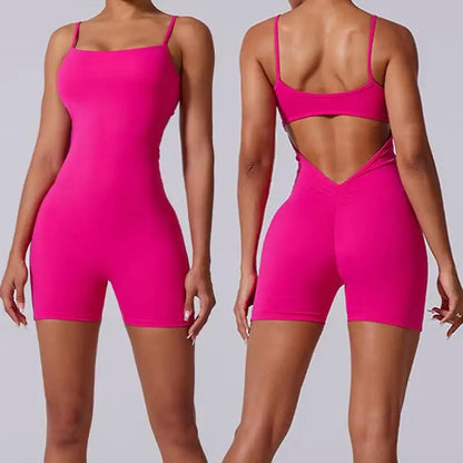 CapitalClothes - Isabelle V-Back Romper