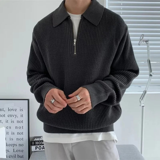 CapitalClothes - Fiorenzo Textured Knit Pullover