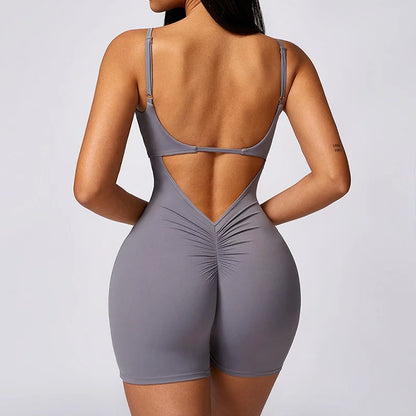CapitalClothes - Isabelle V-Back Romper